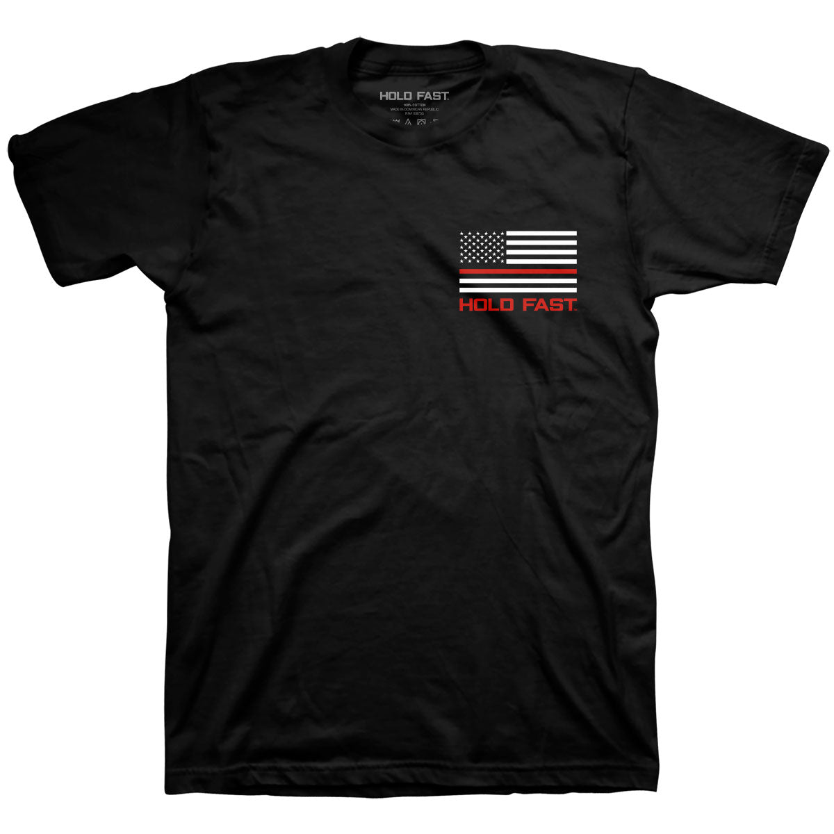 HOLD FAST Mens T-Shirt Firefighter Flag | Men's T-Shirts | 3