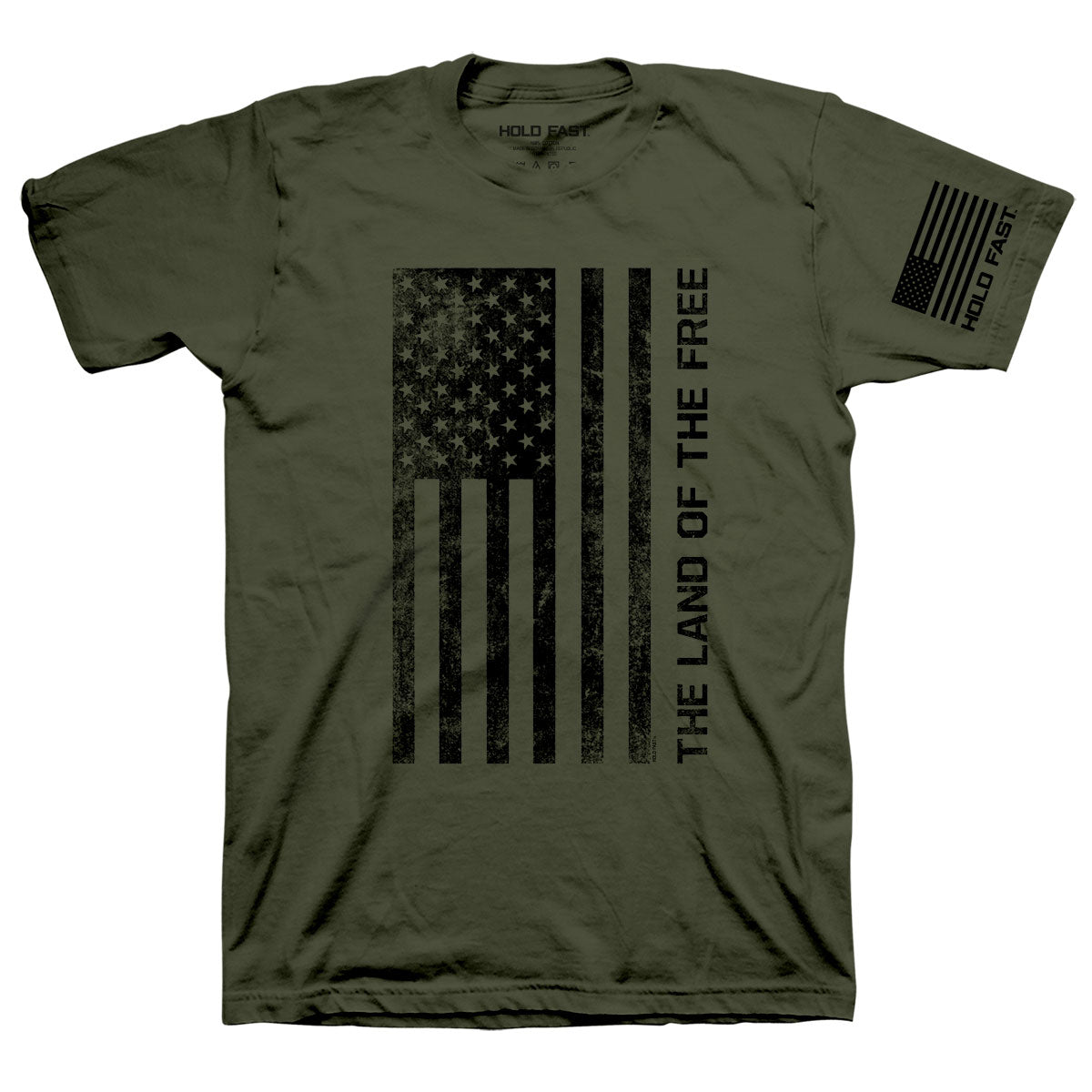 HOLD FAST Mens T-Shirt Freedom Flag | Men's T-Shirts | 2