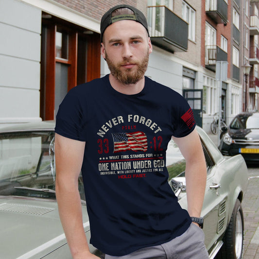 HOLD FAST Mens T-Shirt Never Forget | T-Shirts | 1