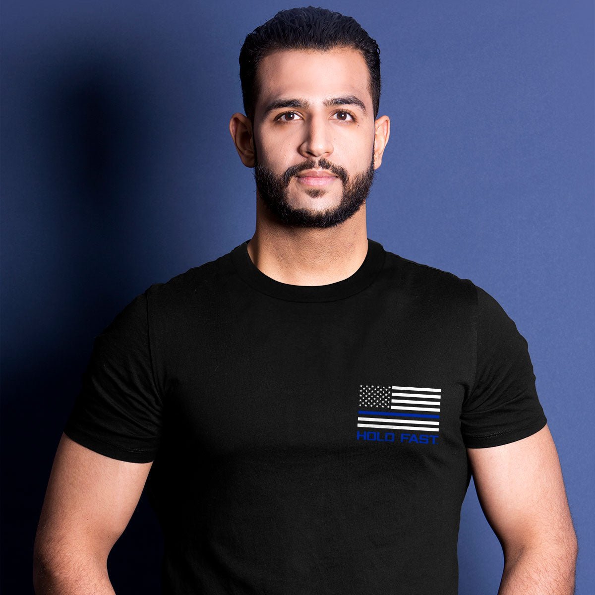 HOLD FAST Mens T-Shirt Police Flag | T-Shirts | 6