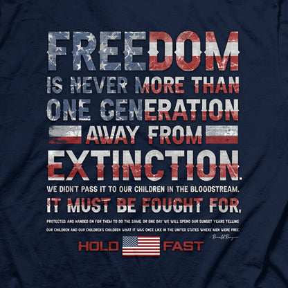 HOLD FAST Mens T-Shirt Reagan Freedom | T-Shirts | 4