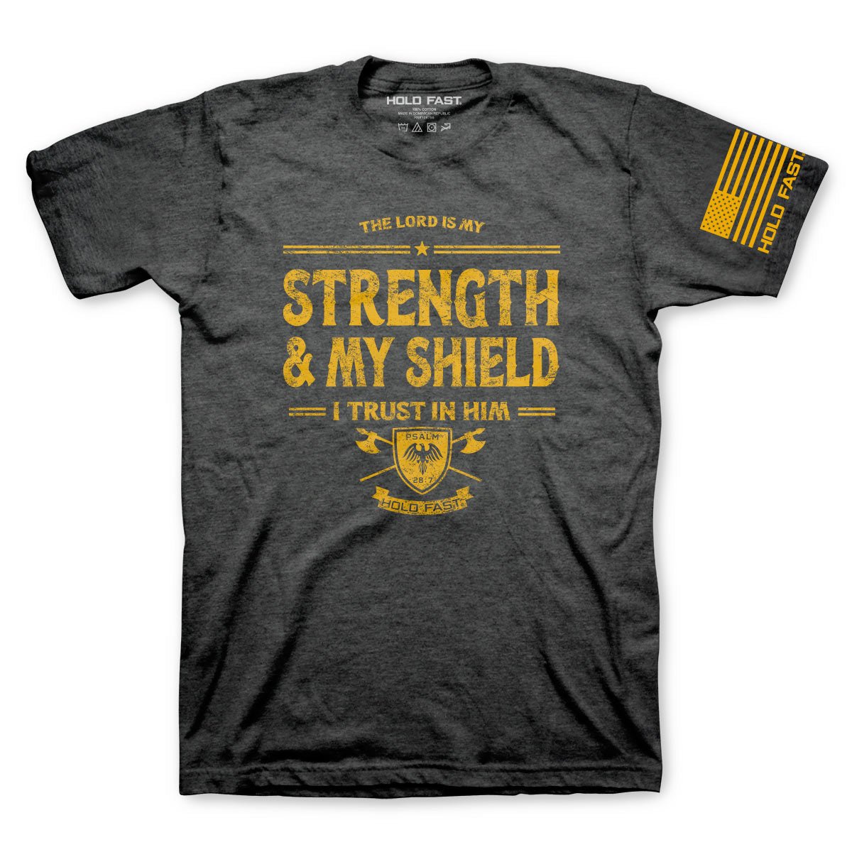 HOLD FAST Mens T-Shirt Strength & Shield | T-Shirts | 2