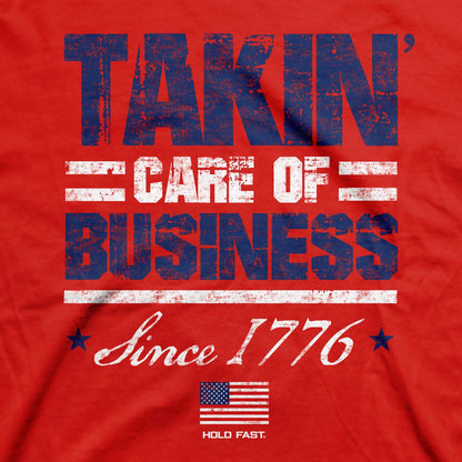 HOLD FAST Mens T-Shirt Takin' Care Of Business | T-Shirts | 3