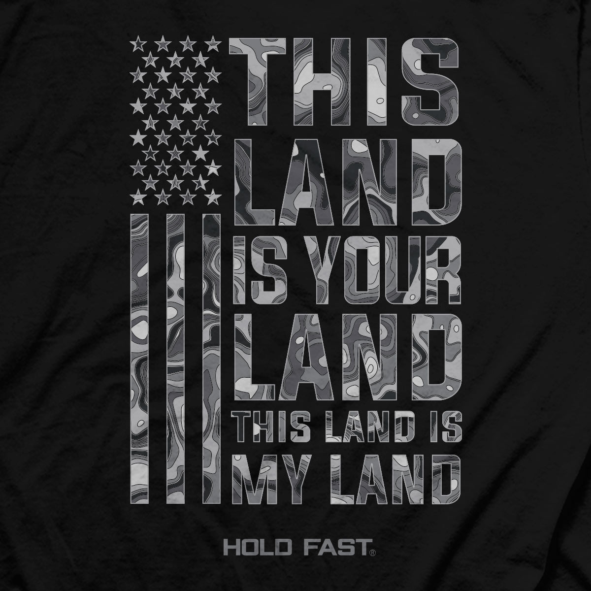 HOLD FAST Mens T-Shirt This Land | Men's T-Shirts | 5