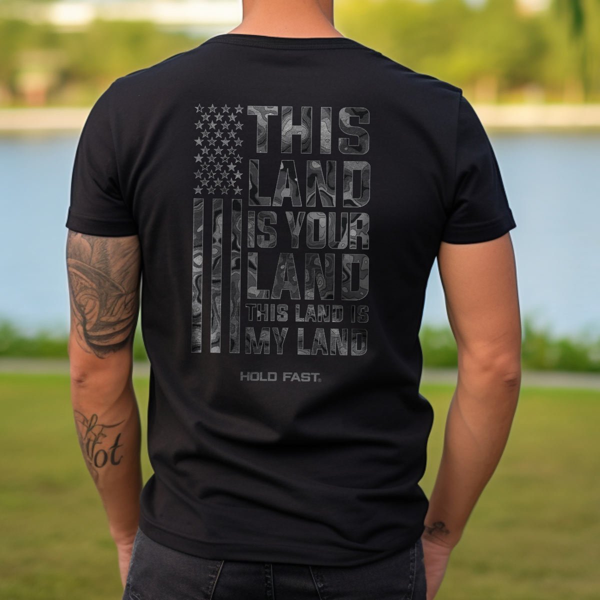 HOLD FAST Mens T-Shirt This Land | Men's T-Shirts | 1