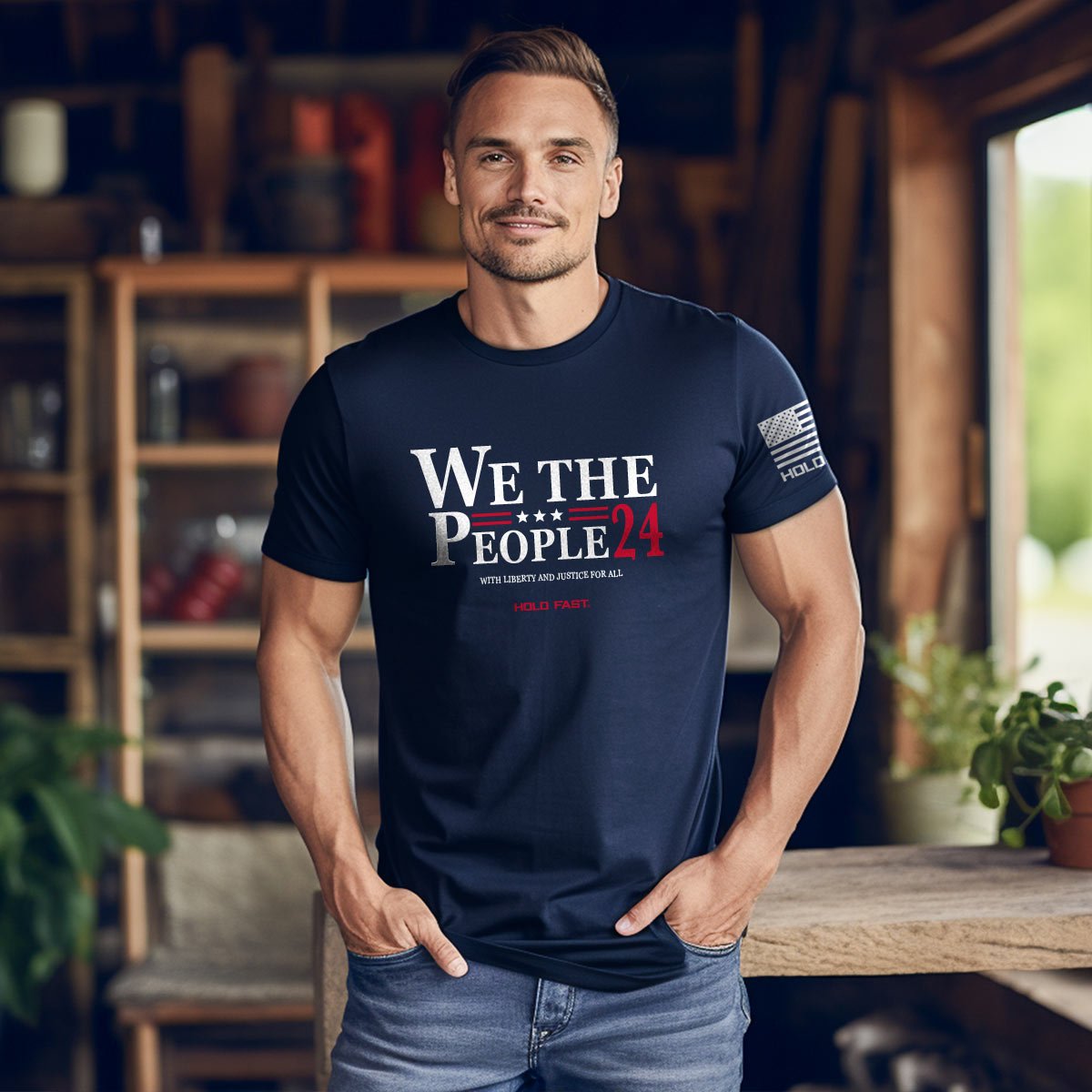 HOLD FAST Mens T-Shirt We The People 24 | T-Shirts | 1