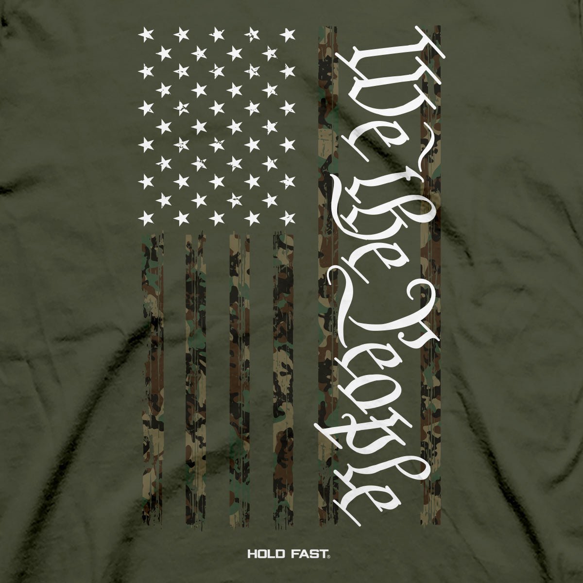 HOLD FAST Mens T-Shirt We The People Camo | T-Shirts | 4