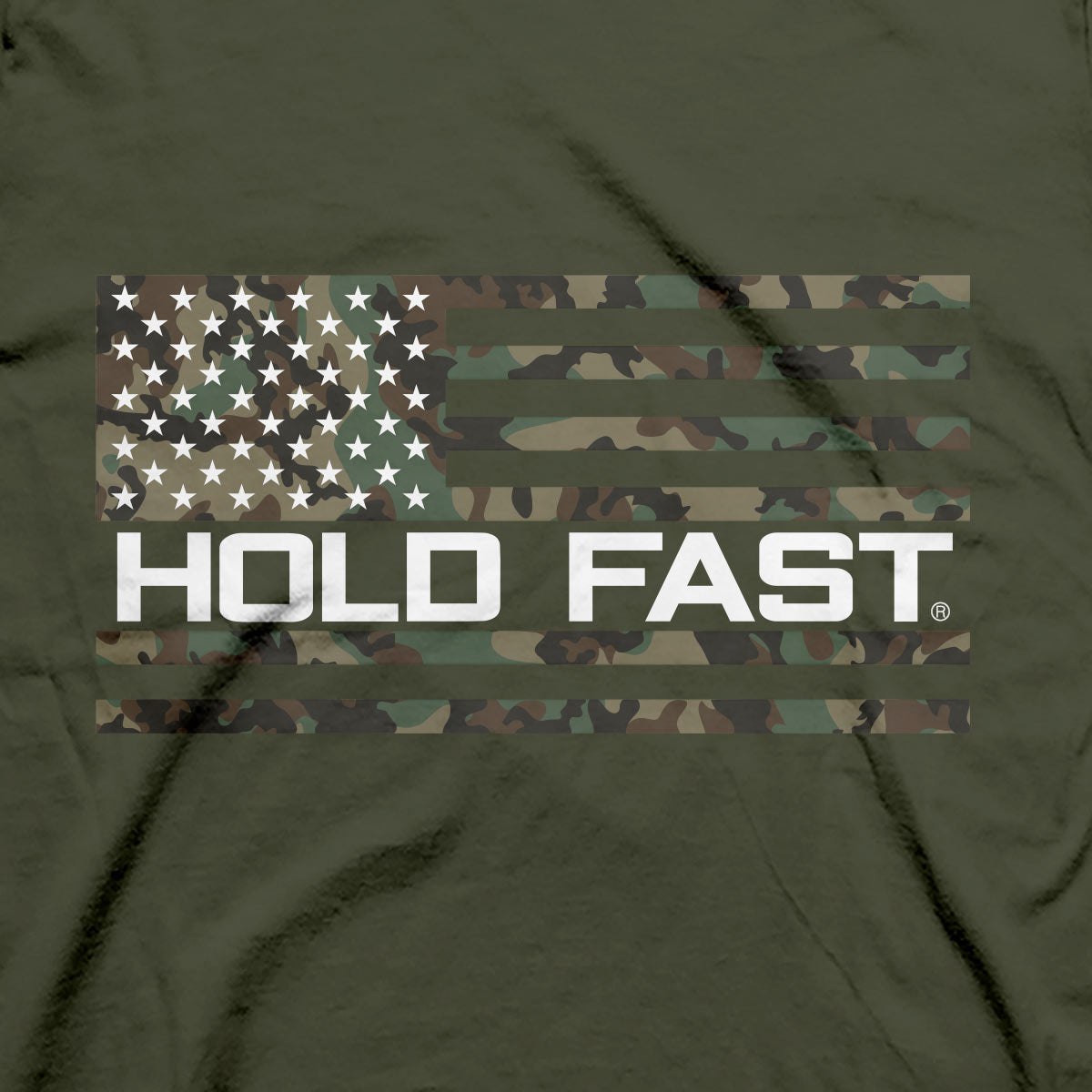 HOLD FAST Mens T-Shirt We The People Camo | T-Shirts | 5