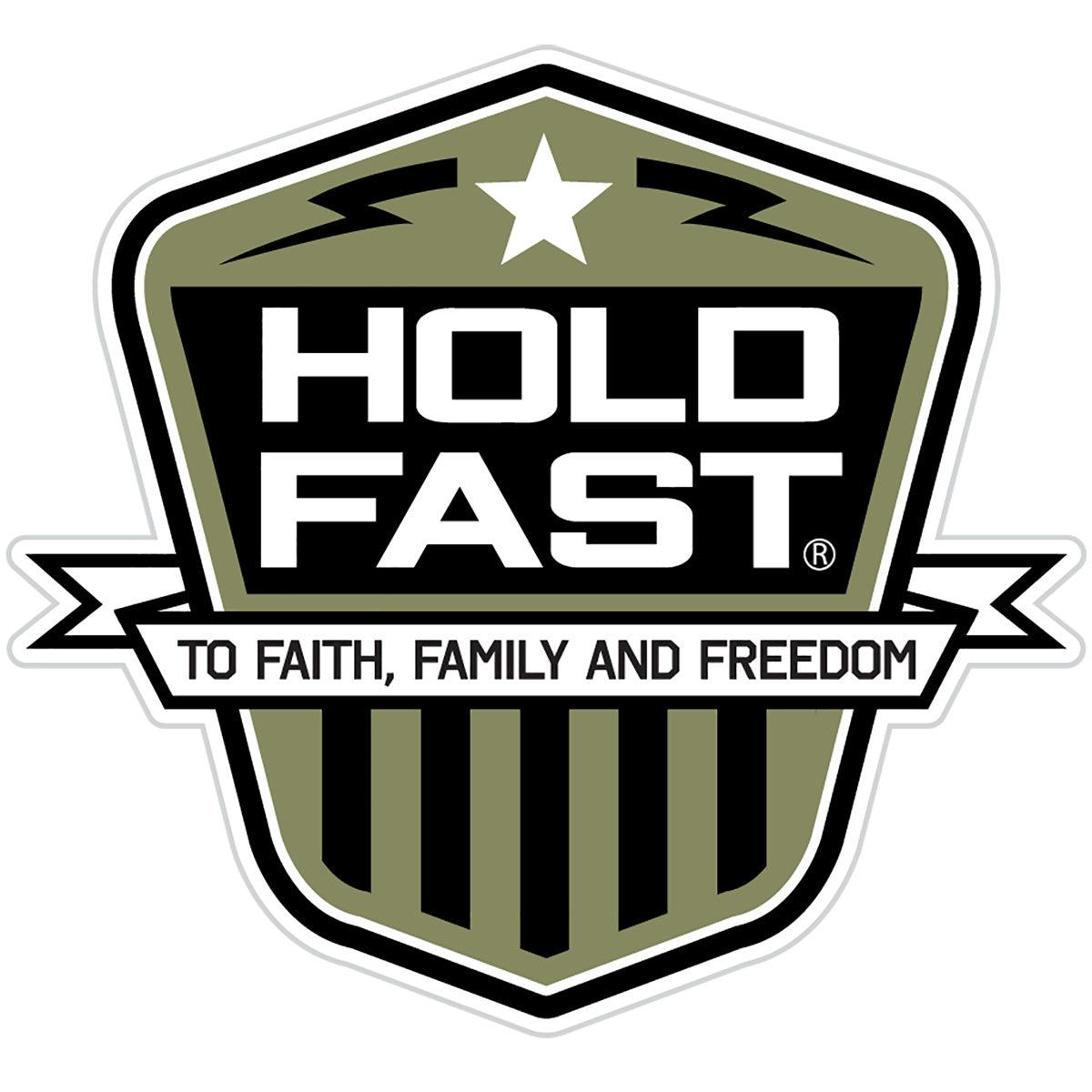 HOLD FAST Shield Sticker | Stickers | 1