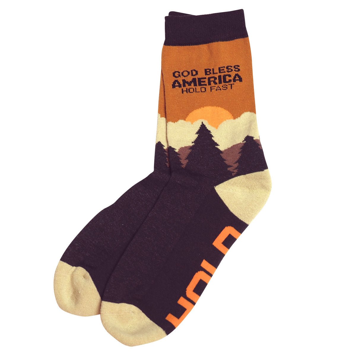 HOLD FAST Socks God Bless America | Men's Socks | 1