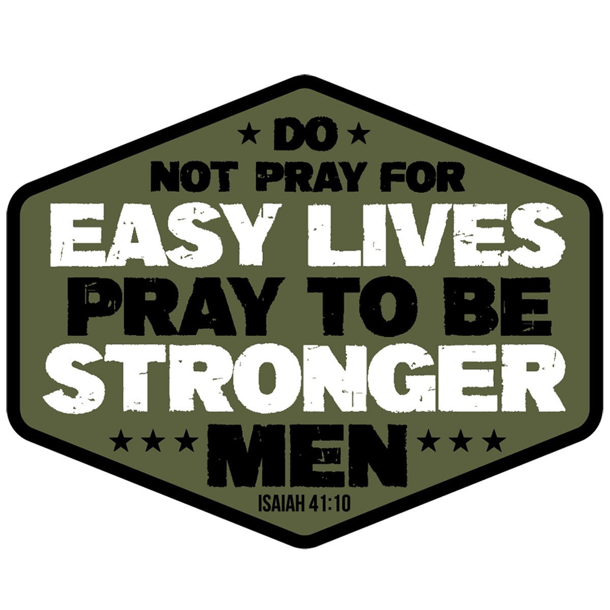 HOLD FAST Sticker Stronger Men | Stickers | 2