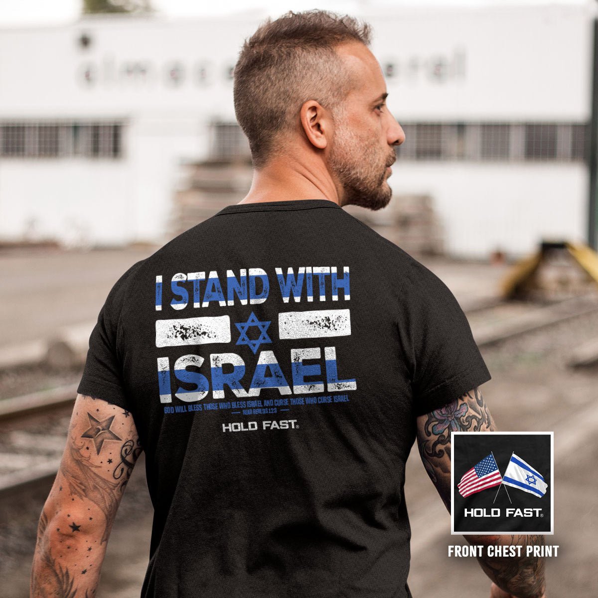 HOLD FAST T-Shirt I Stand With Israel | Unisex T-Shirts | 1