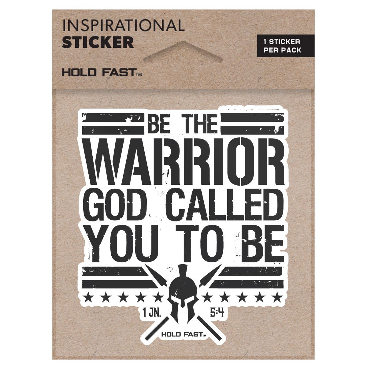 HOLD FAST Warrior Sticker | Stickers | 1