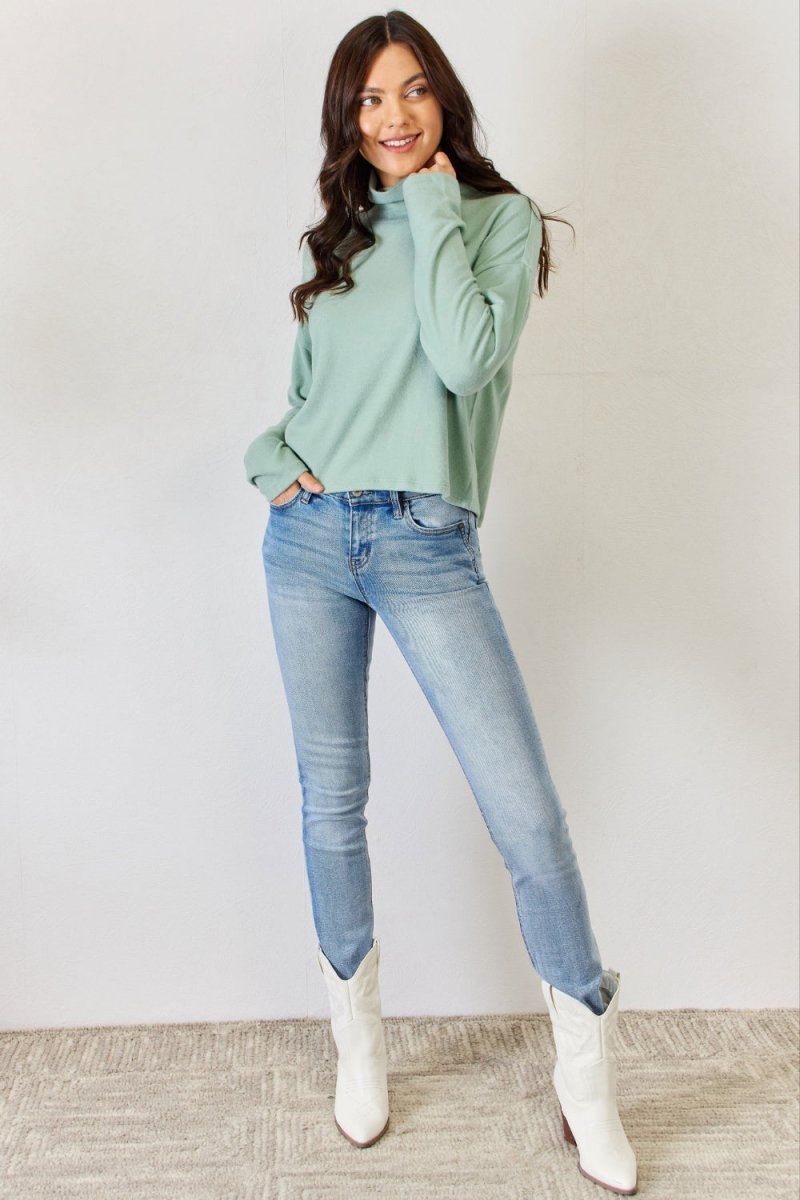 HYFVE Long Sleeve Turtleneck Top | Tops | 4