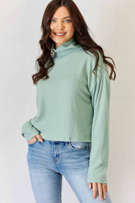 HYFVE Long Sleeve Turtleneck Top | Tops | 1