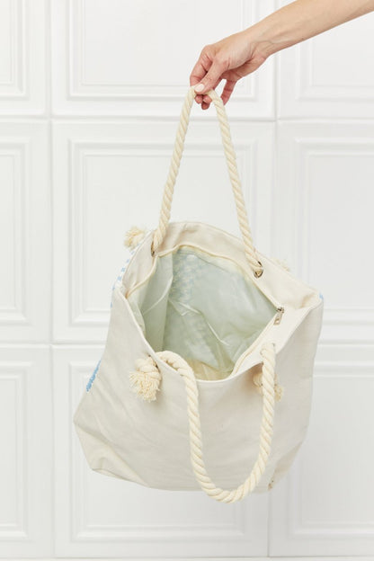 Justin Taylor Picnic Date Tassel Tote Bag | Totes | 6