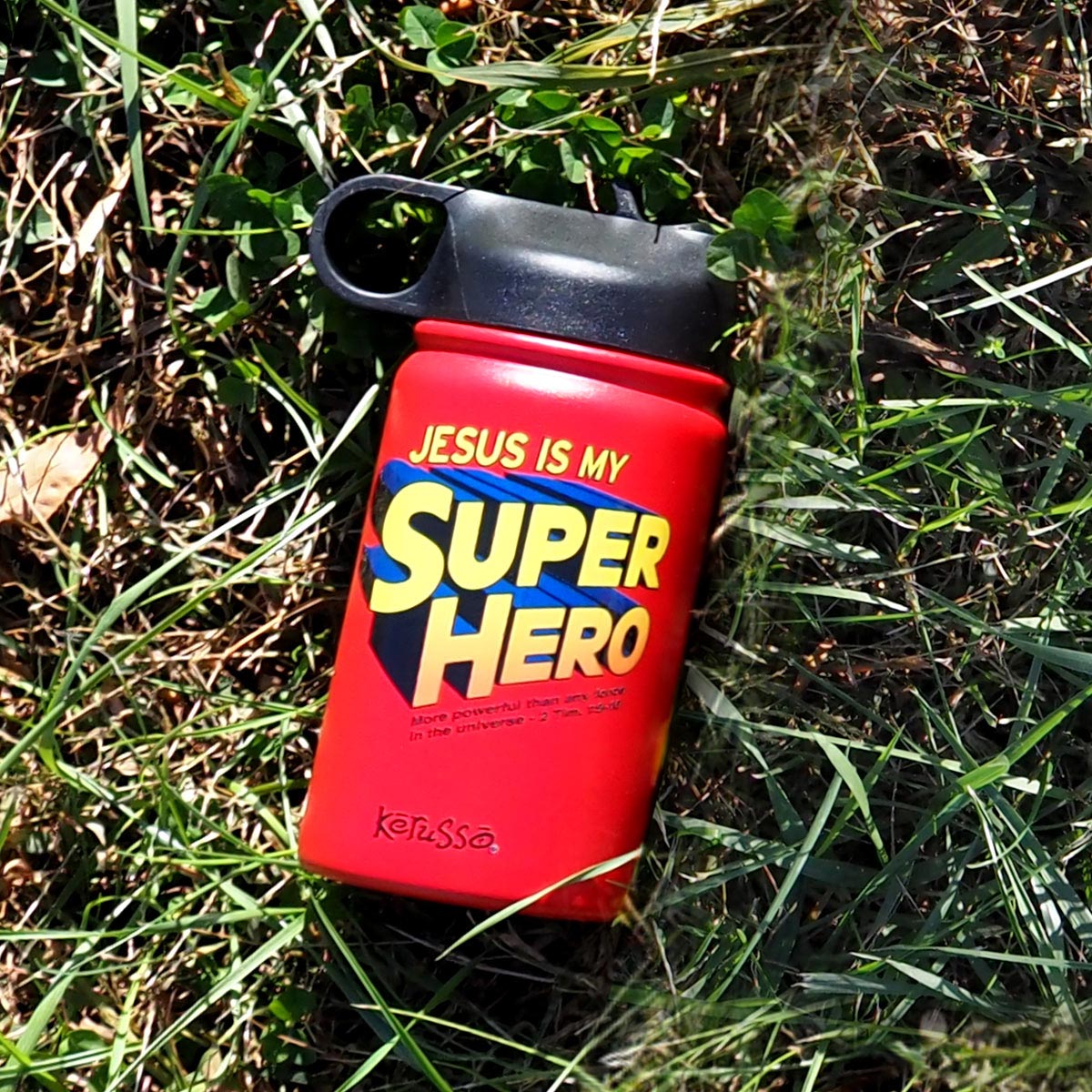 Kerusso 12 oz Stainless Steel Sport Bottle Super Hero | Bottles | 3