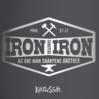 Kerusso 14 oz Stainless Steel Mug With Handle Iron Sharpens Iron | Stainless Steel Mugs | 2