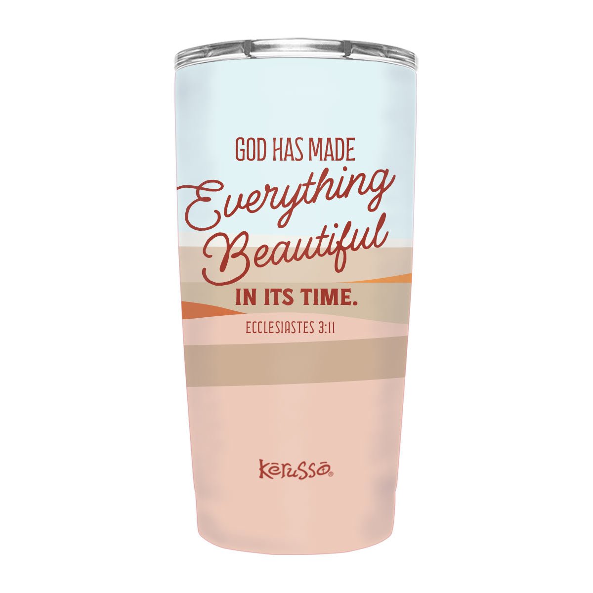 Kerusso 20 oz Stainless Steel Tumbler Everything Beautiful | Mugs | 1