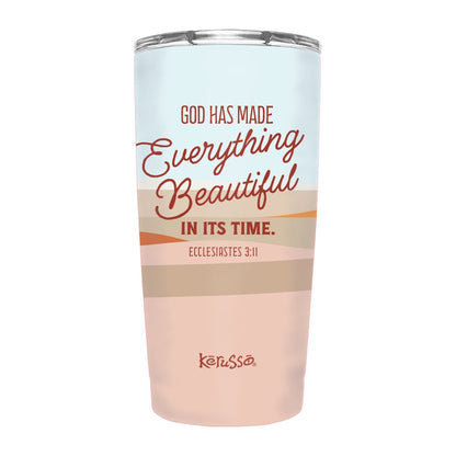 Kerusso 20 oz Stainless Steel Tumbler Everything Beautiful | Mugs | 1