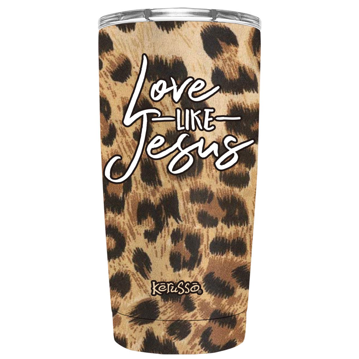 Kerusso 20 oz Stainless Steel Tumbler Love Like Jesus | Mugs | 1