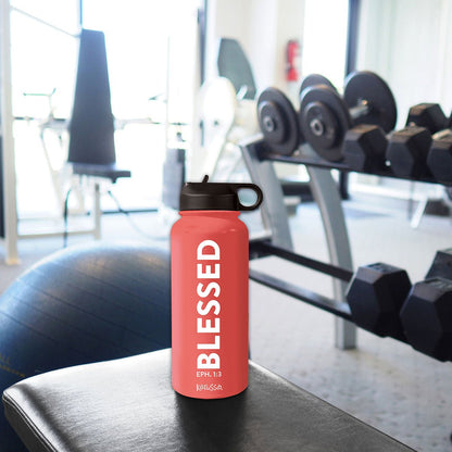 Kerusso 32 oz Stainless Steel Bottle Blessed | Bottles | 3