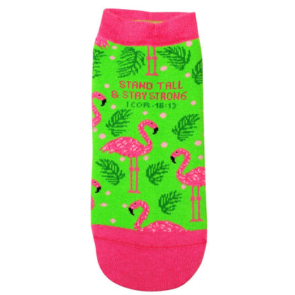 Kerusso Ankle Socks Flamingos | Women’s Socks | 1