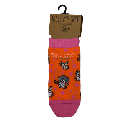 Kerusso Ankle Socks Owl | Women’s Socks | 3