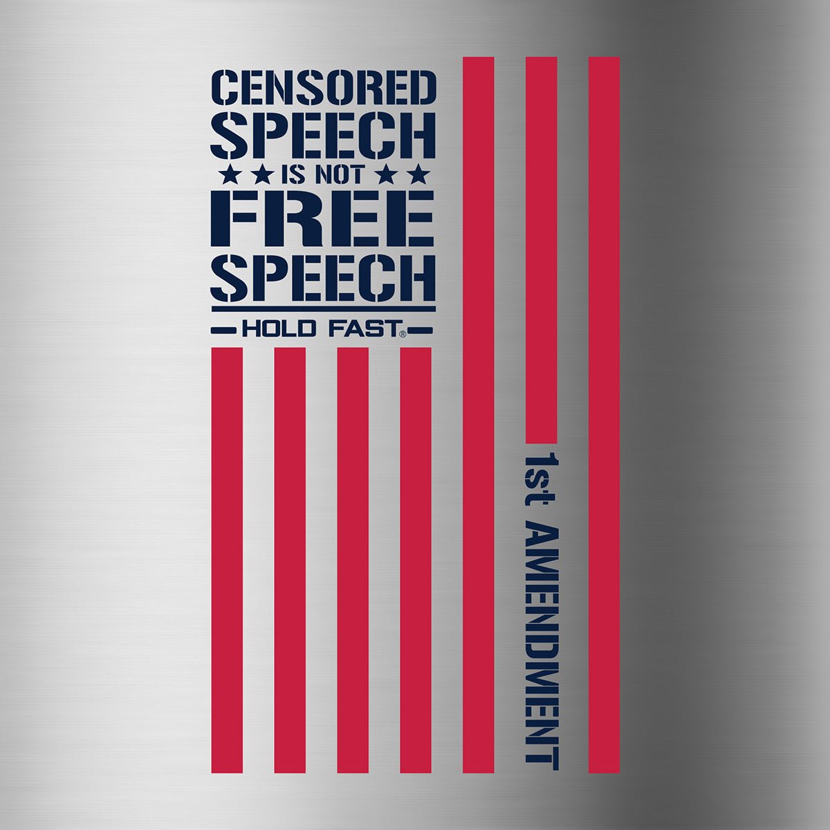 Kerusso Censored Speech 22 oz Stainless Steel Mug | Mugs | 2