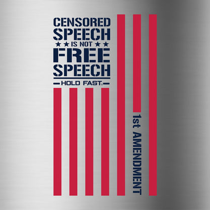 Kerusso Censored Speech 22 oz Stainless Steel Mug | Mugs | 2