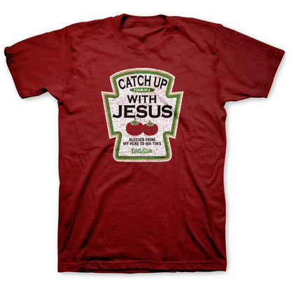 Kerusso Christian T-Shirt Catch Up | Unisex T-Shirts | 1