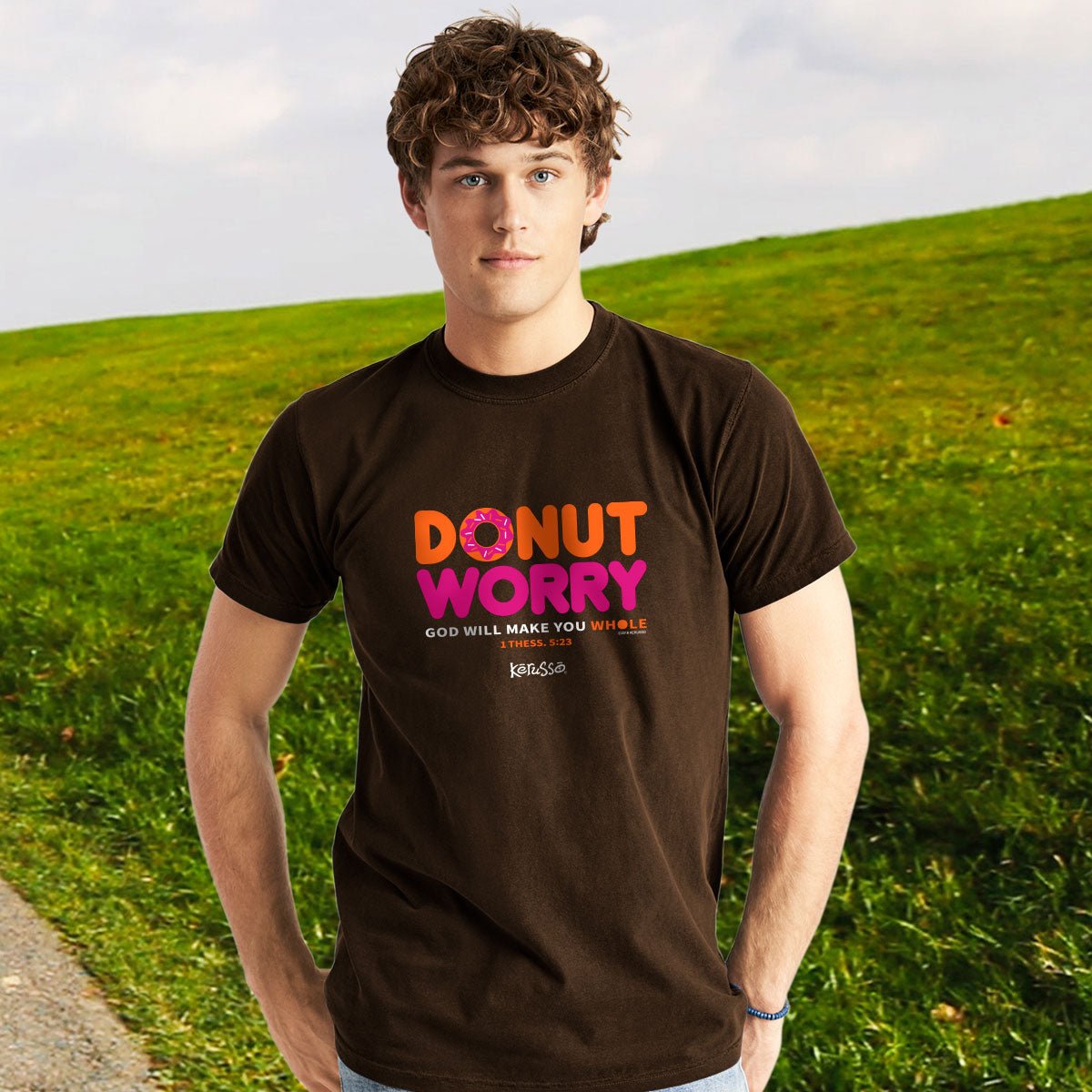 Kerusso Christian T-Shirt Donut | Unisex T-Shirts | 5