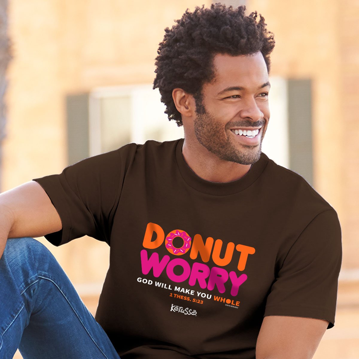 Kerusso Christian T-Shirt Donut | Unisex T-Shirts | 4