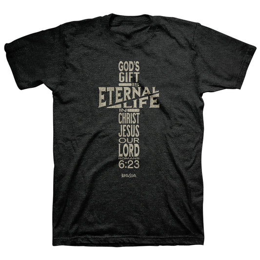 Kerusso Christian T-Shirt Eternal Life Cross | Unisex T-Shirts | 1