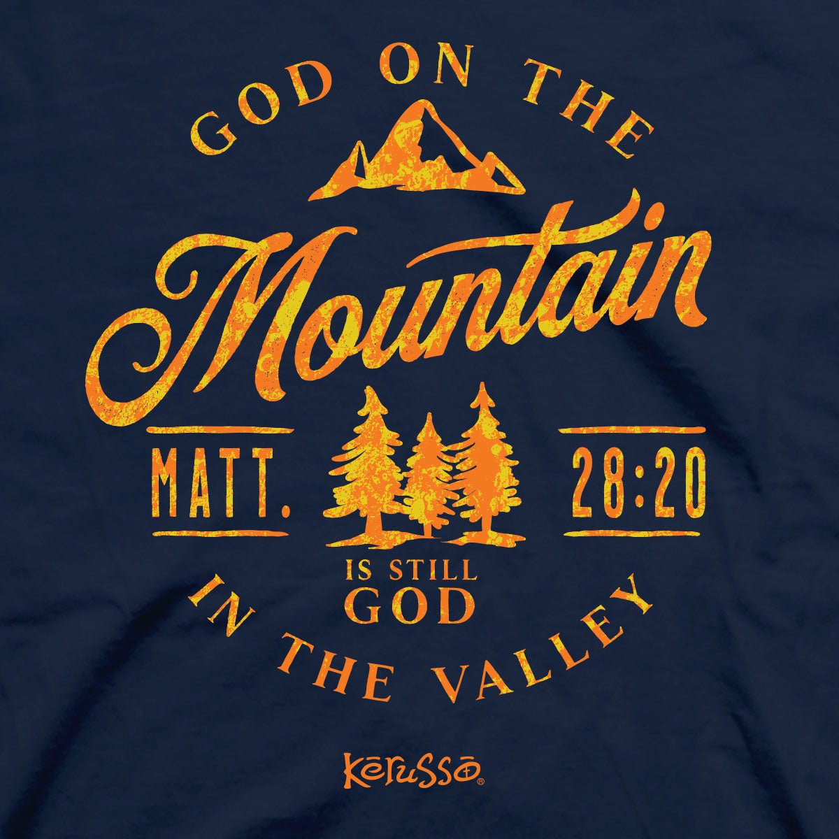 Kerusso Christian T-Shirt God On The Mountain | Unisex T-Shirts | 2