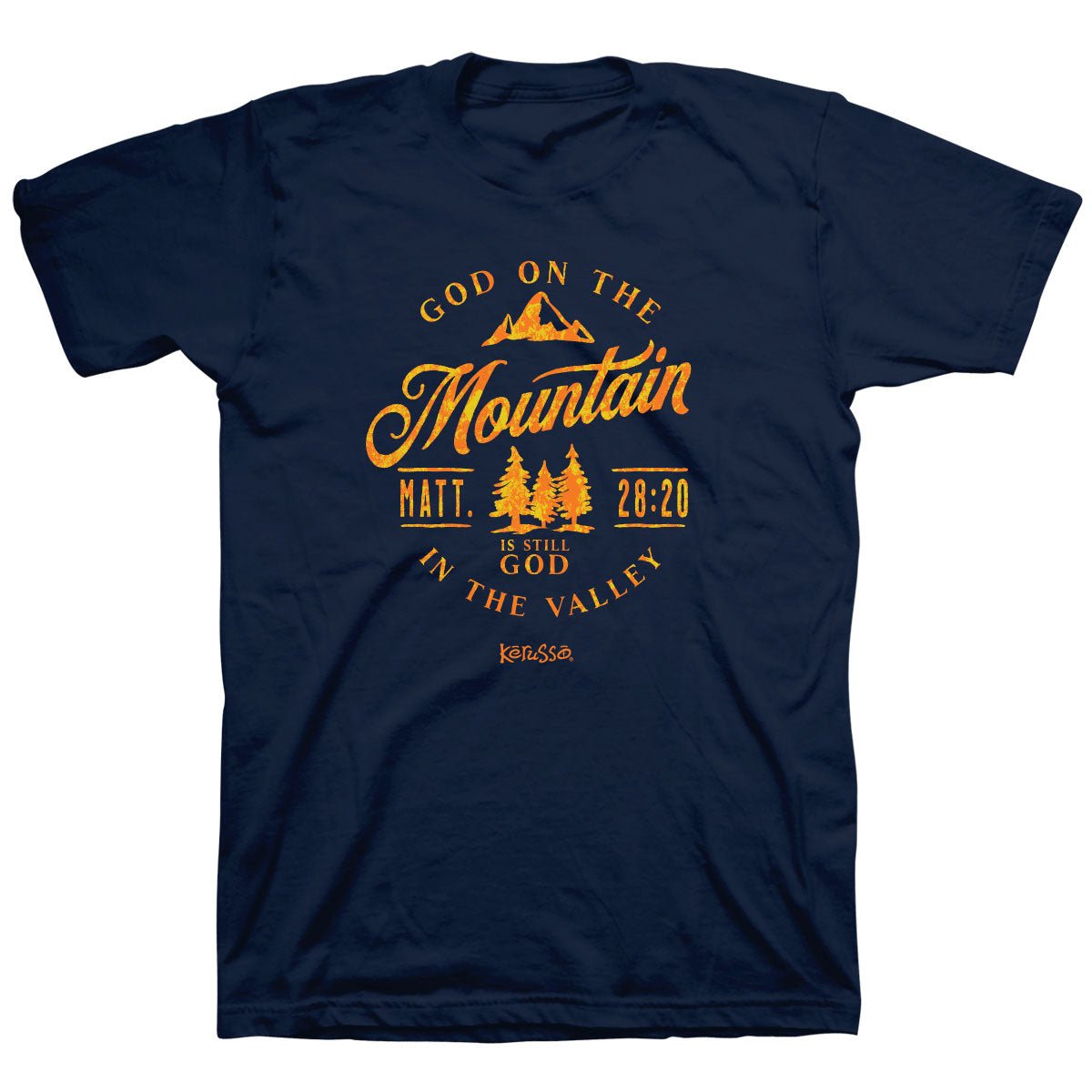 Kerusso Christian T-Shirt God On The Mountain | Unisex T-Shirts | 1