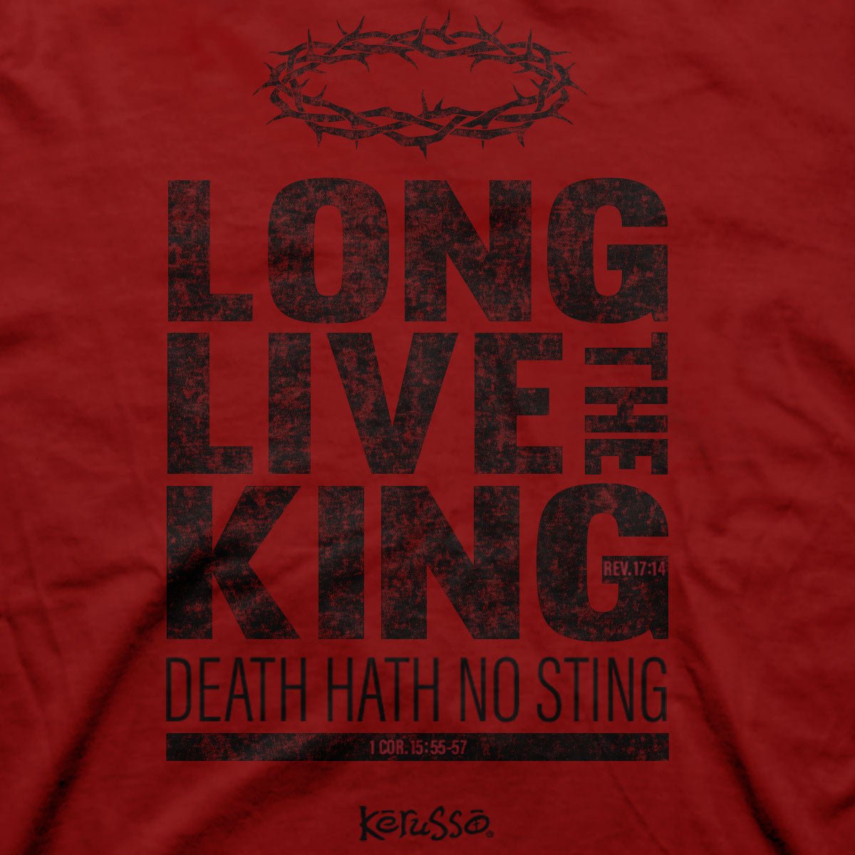 Kerusso Christian T-Shirt Long Live The King | Unisex T-Shirts | 2