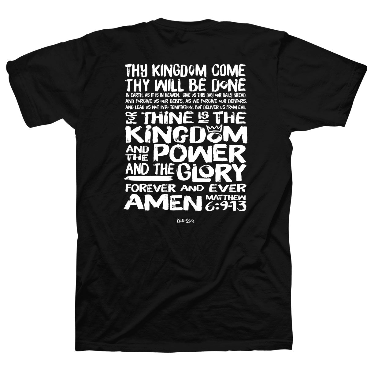 Kerusso Christian T-Shirt Lord's Prayer | Unisex T-Shirts | 2