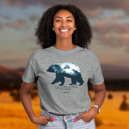 Kerusso Christian T-Shirt Mountain Bear | Unisex T-Shirts | 1