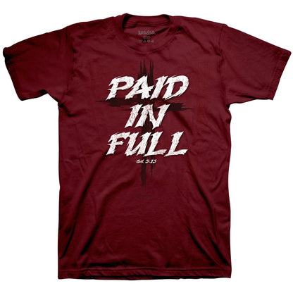 Kerusso Christian T-Shirt Paid In Full Cross | Unisex T-Shirts | 2