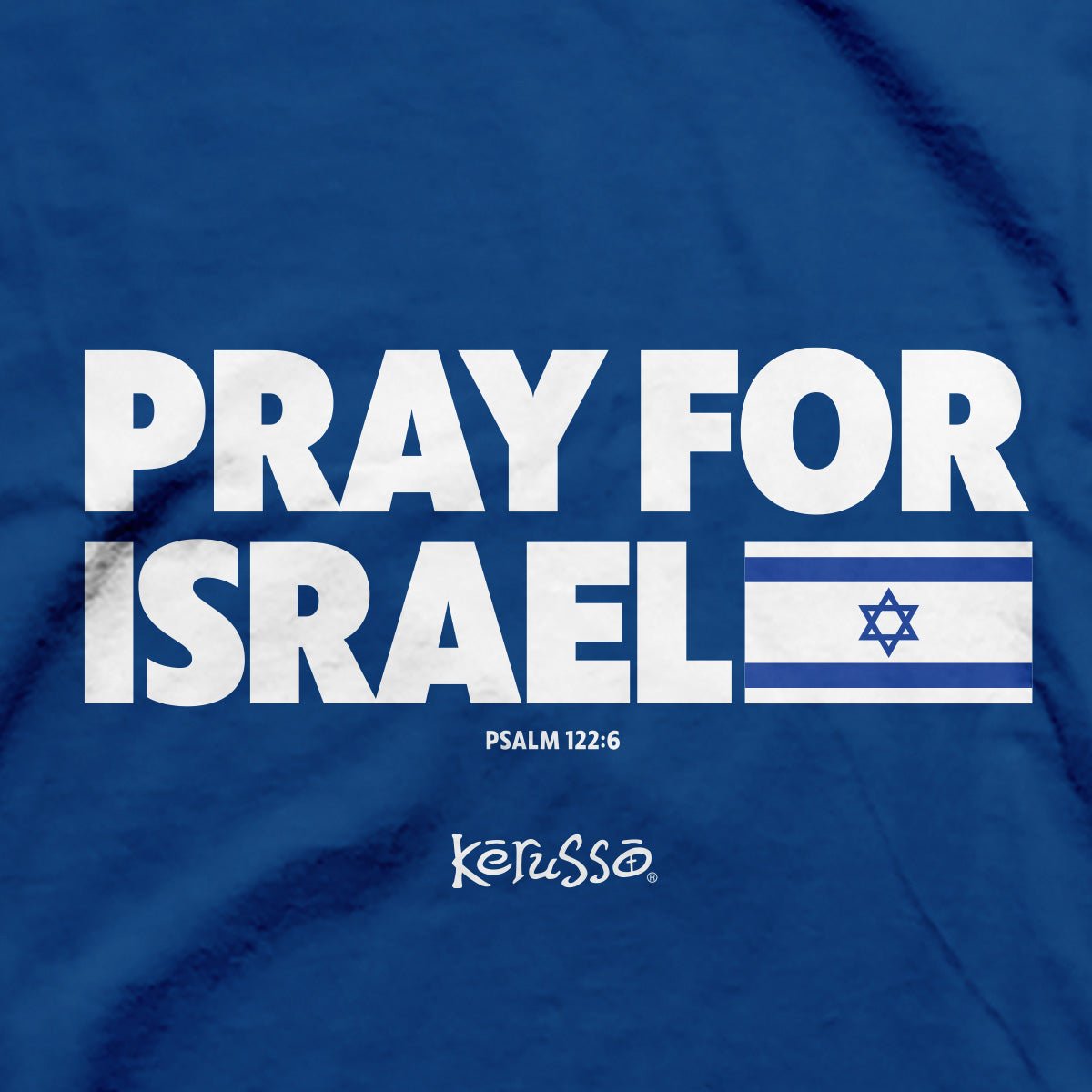 Kerusso Christian T-Shirt Pray For Israel | Unisex T-Shirts | 3