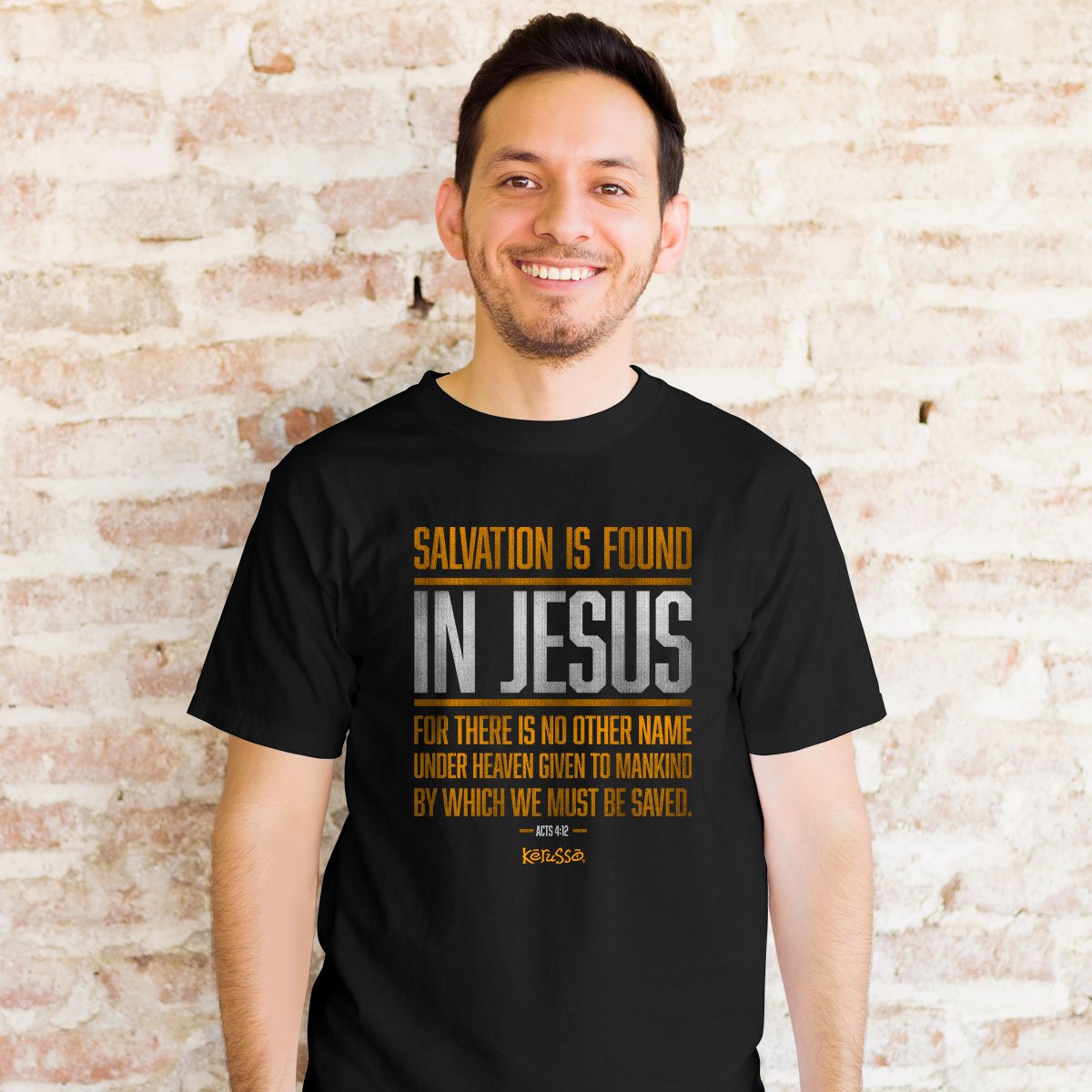 Kerusso Christian T-Shirt Salvation In Jesus | Unisex T-Shirts | 3