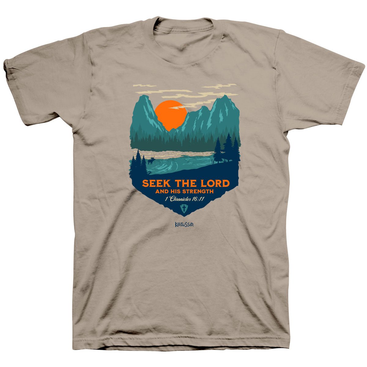 Kerusso Christian T-Shirt Seek The Lord | Unisex T-Shirts | 1