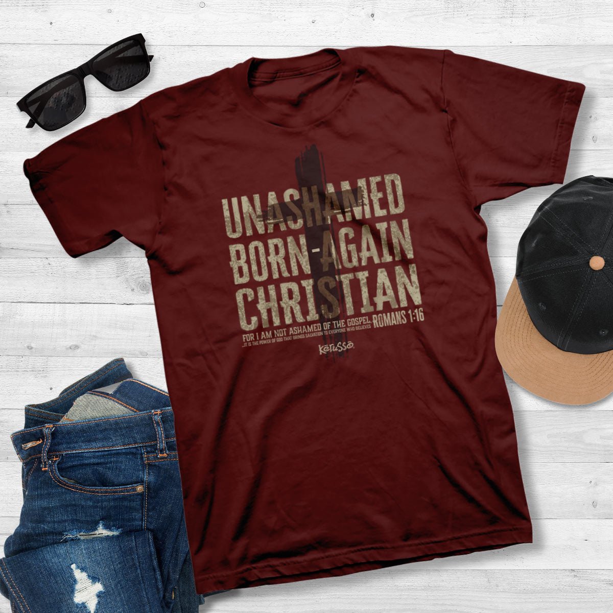 Kerusso Christian T-Shirt Unashamed | Unisex T-Shirts | 3