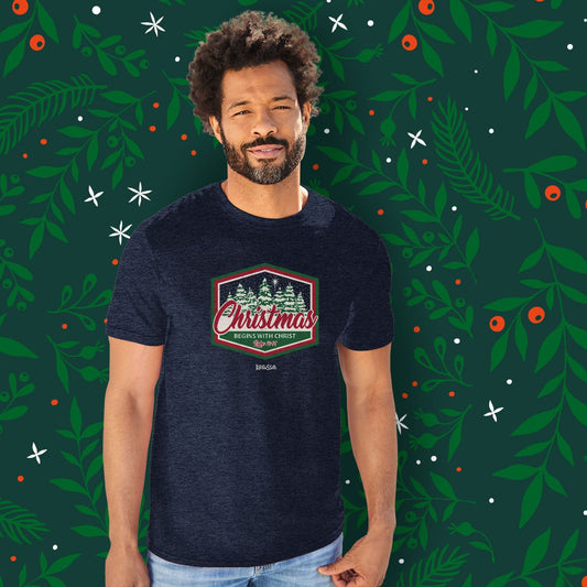 Kerusso Christmas Badge T-Shirt | Unisex T-Shirts | 1