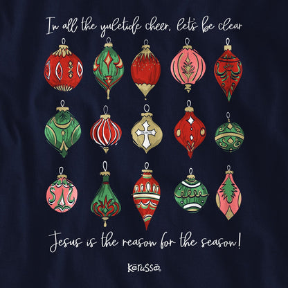 Kerusso Christmas Long Sleeve T-Shirt Ornaments | Unisex T-Shirts | 2