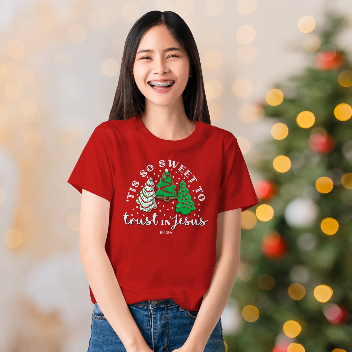 Kerusso Christmas T-Shirt Tis So Sweet | Unisex T-Shirts | 3