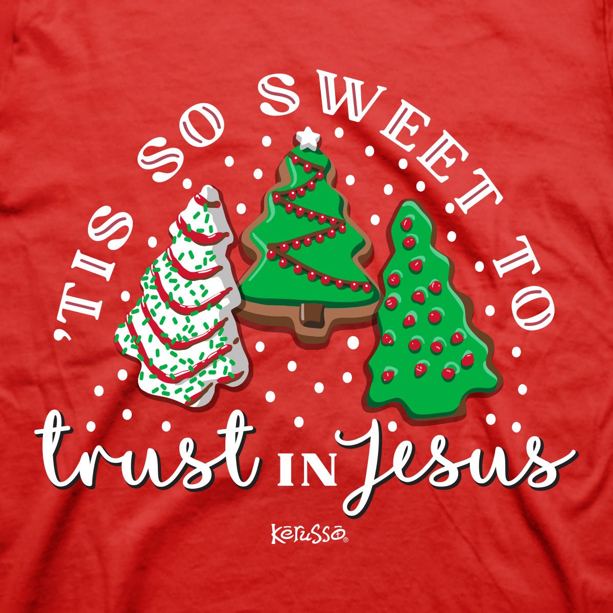 Kerusso Christmas T-Shirt Tis So Sweet | Unisex T-Shirts | 2