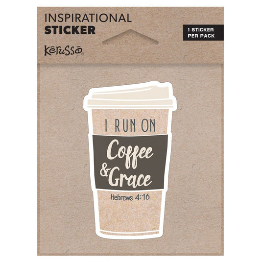 Kerusso Coffee & Grace Sticker | Stickers | 1