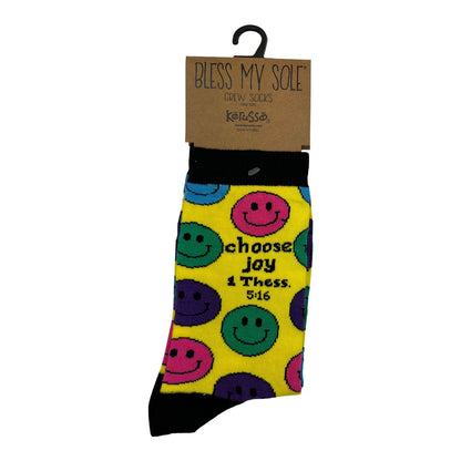 Kerusso Crew Socks Choose Joy | Women’s Socks | 3